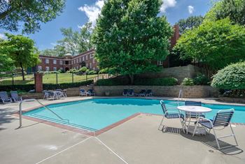 Resort style swimming pool